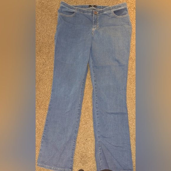 Lee Riders Classic Blue Women's Jeans Size 18 - Picture 1 of 6